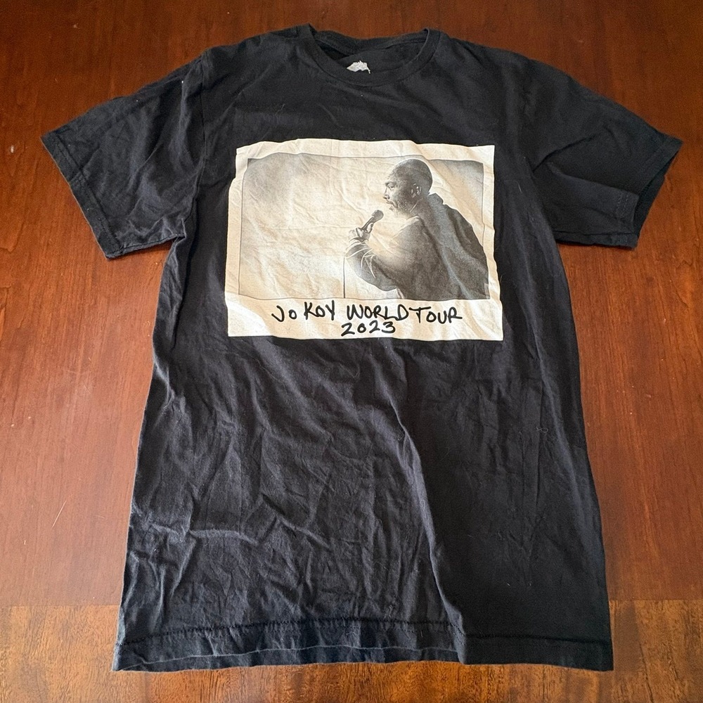 Jo Koy World Tour 2023 Tour Dates Graphic T-Shirt Black Comedy Stand Up Concert